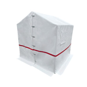 Arbeitszelte aus PVC 650-680g/m², schwer entflammbar