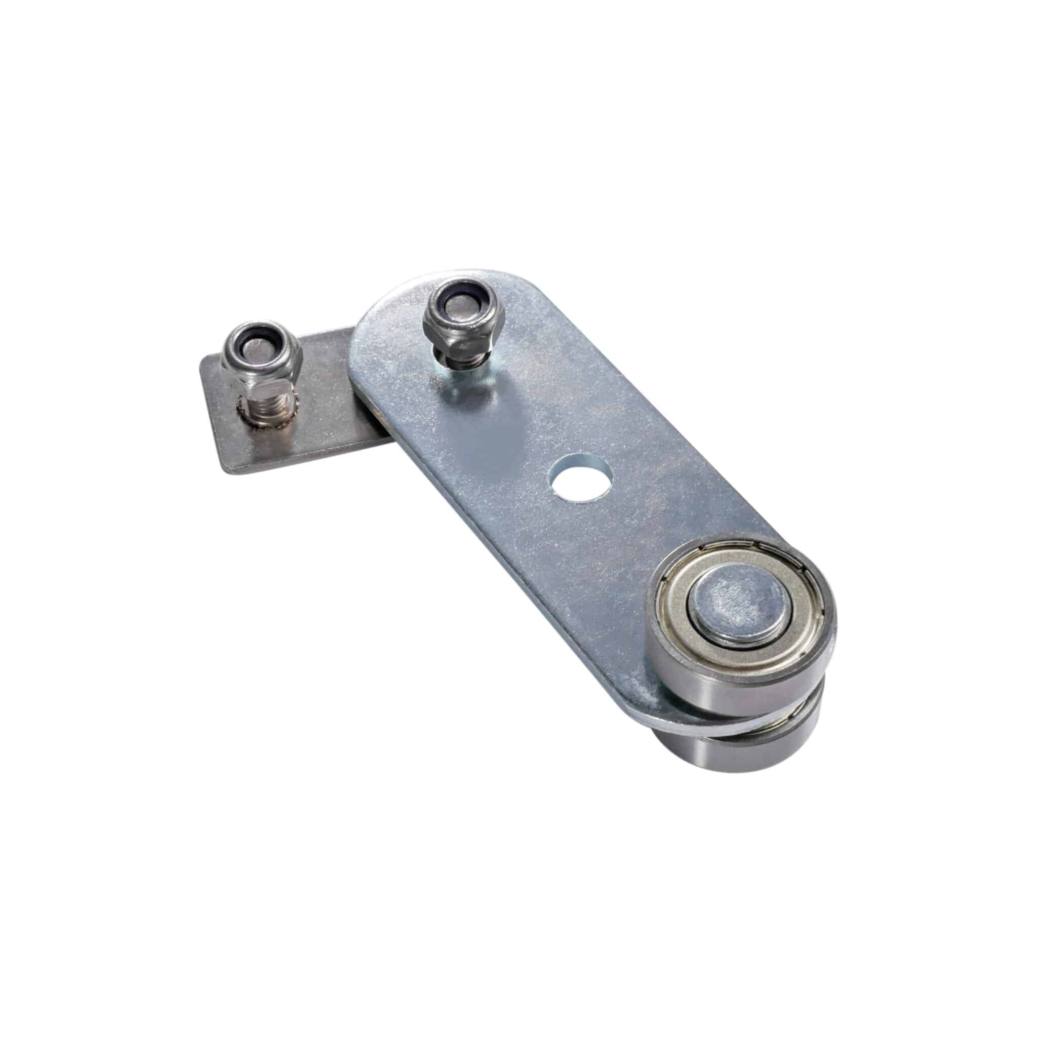 Laufrolle mit U-Profil, Typ 315-100, verzinkt, 2 Kugellager, 98mm