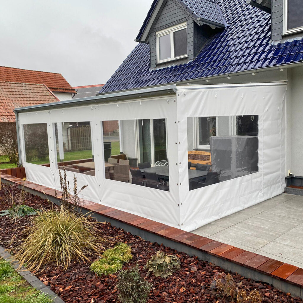 Terrassenvorhang