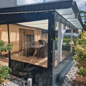 Terrassenvorhangplane auf Maß gefertigt - Konfigurator