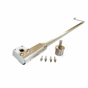 Aufrollgetriebeset für Poolplanen mit Adapter für 50/3 mm Rohre