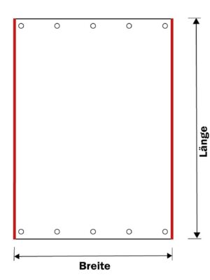 Kederplane nach Ma&szlig;
