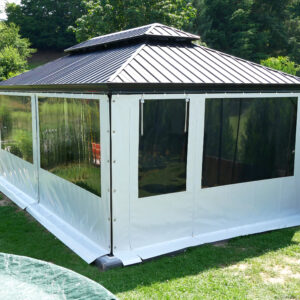 Terrassenvorhangplane auf Maß gefertigt - Konfigurator