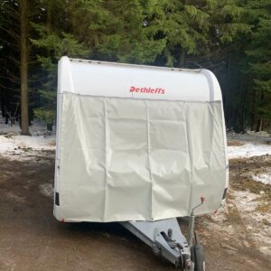 Wohnwagen Vorhangplane LKW-Plane Bugschutzplane für Wohnanhänger