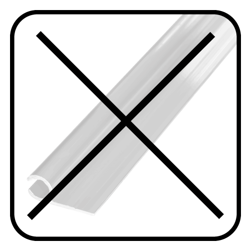 Passende Kederschiene