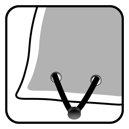 Rundöse + Expanderseil + Rundkopf