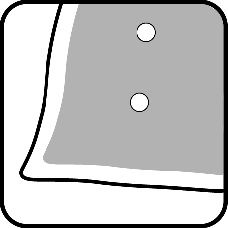 14 mm ohne Gaze