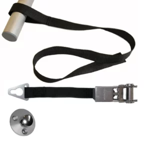 Sicherungsspanner mit versenkbaren Edelstahl Stifthülse Holz/WPC - Standard Set